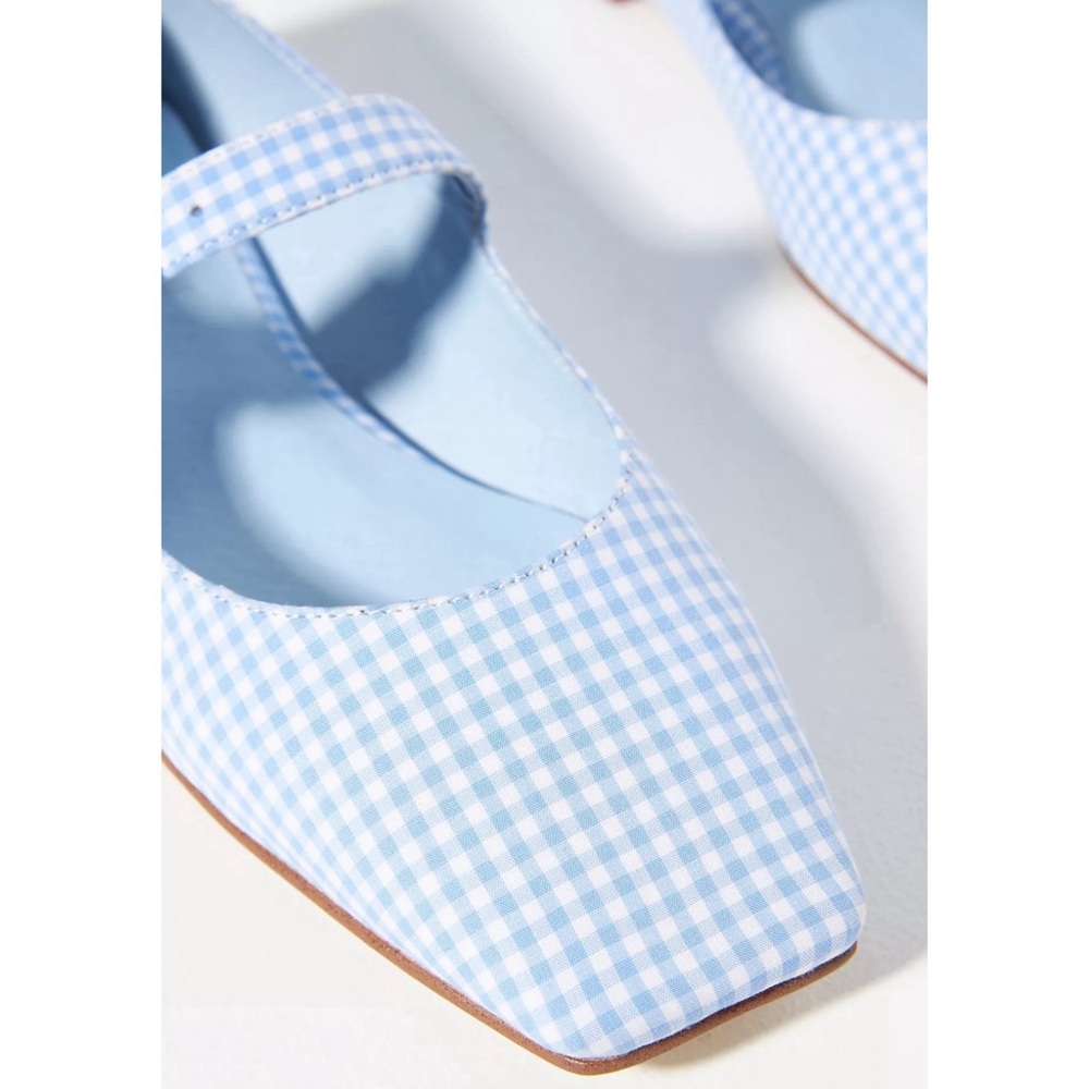 Anthropologie x Jeffrey Campbell Square-Toed Mary Flats NWT SZ 9.5 - Picture 3 of 15